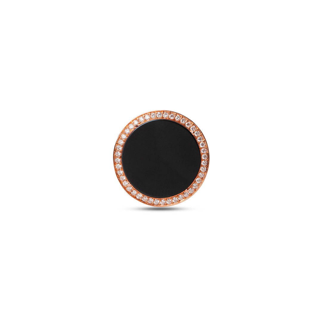 Eternity Rings Onyx Rosé Gold Large