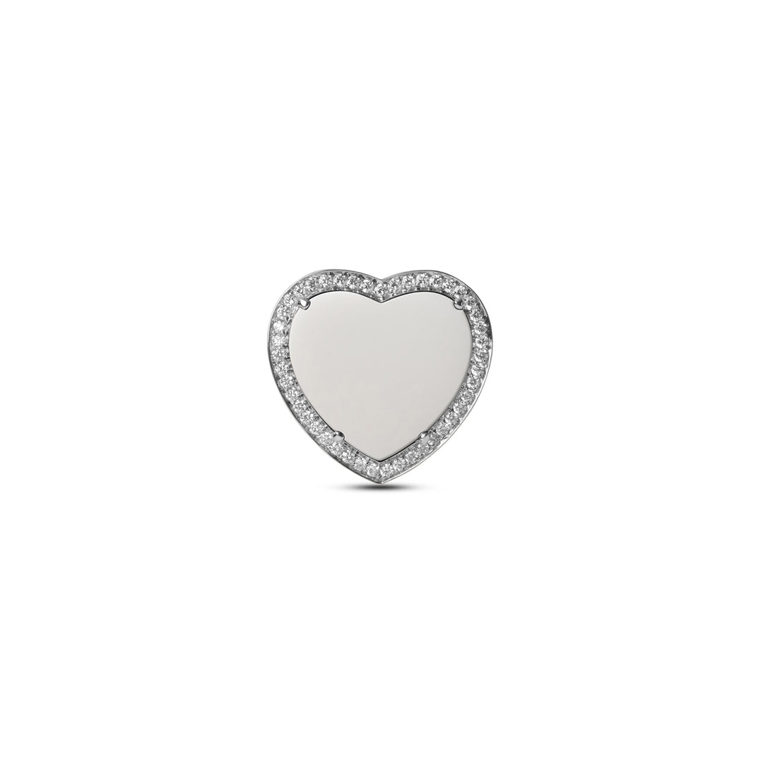 Amore Rings White Agate White Gold Large