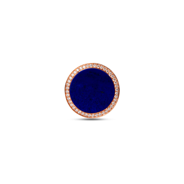 Eternity Rings Lapis Lazuli Rosé Gold Large