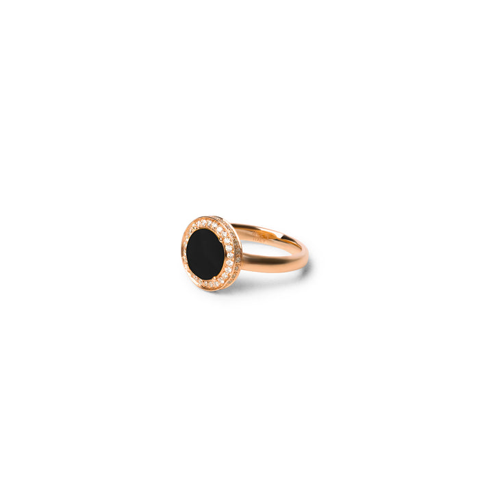 Eternity Rings Onyx Rosé Gold Small