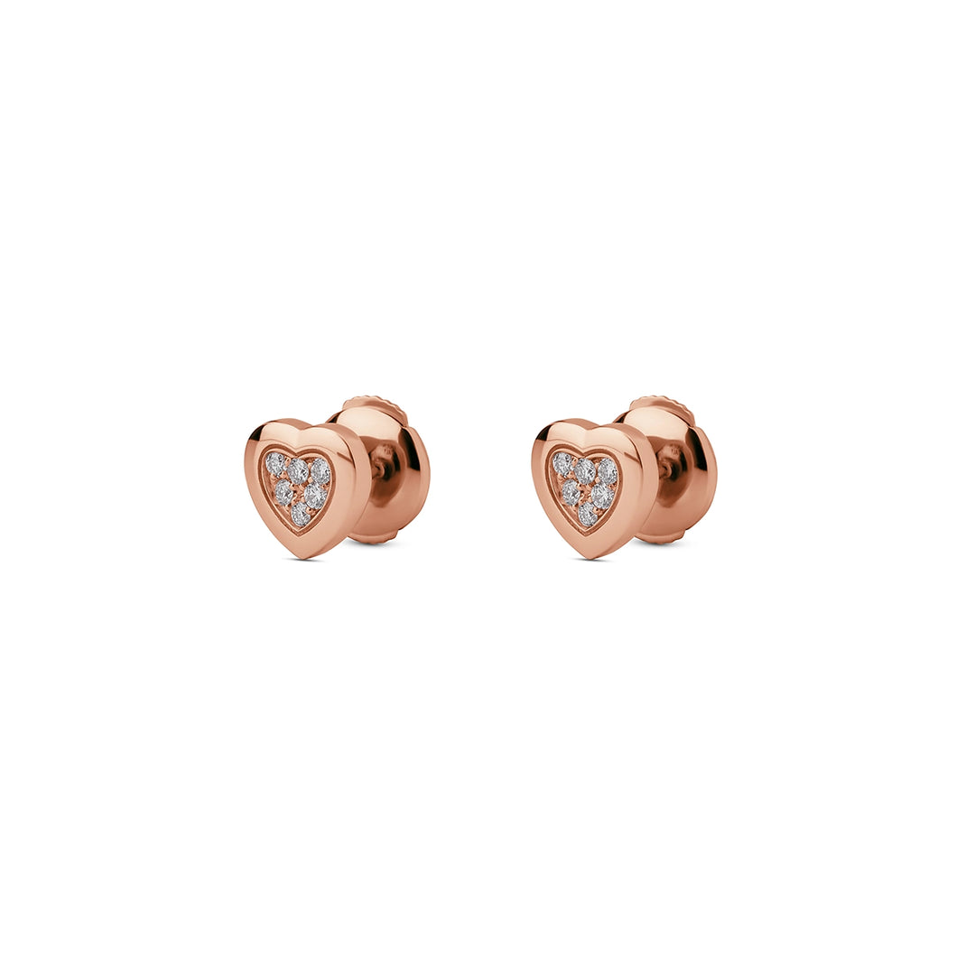 Amore Earrings Bambina Diamond Rosé Gold