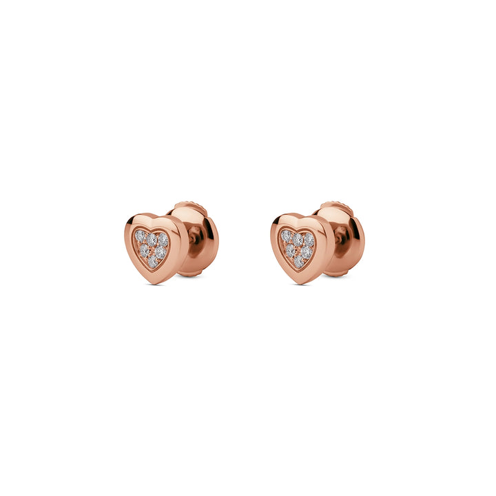 Amore Earrings Bambina Diamond Rosé Gold