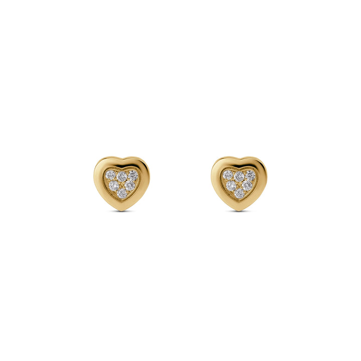 Amore Earrings Bambina Diamond Yellow Gold