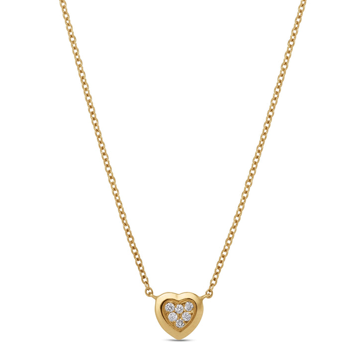 Amore Necklace Bambina Diamond Yellow Gold